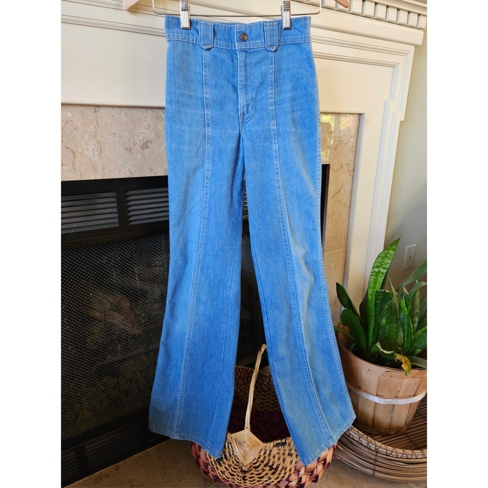 Levi's Blue Flare & Wide Leg Jeans